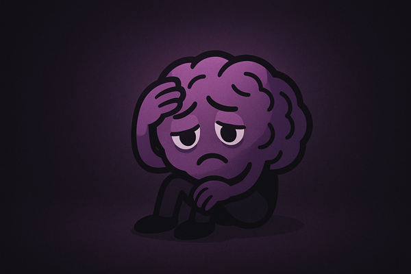 🌫️ Quando a mente entra em loop e o corpo pede socorro