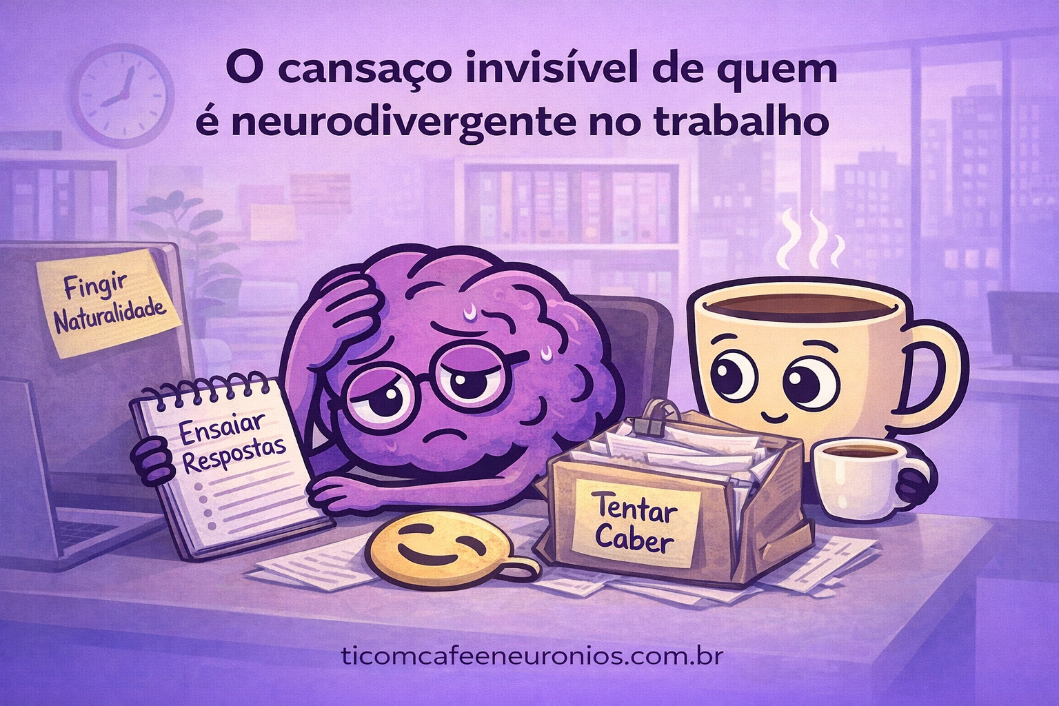 💼 Capacitismo no trabalho: o cansaço invisível de quem é neurodivergente